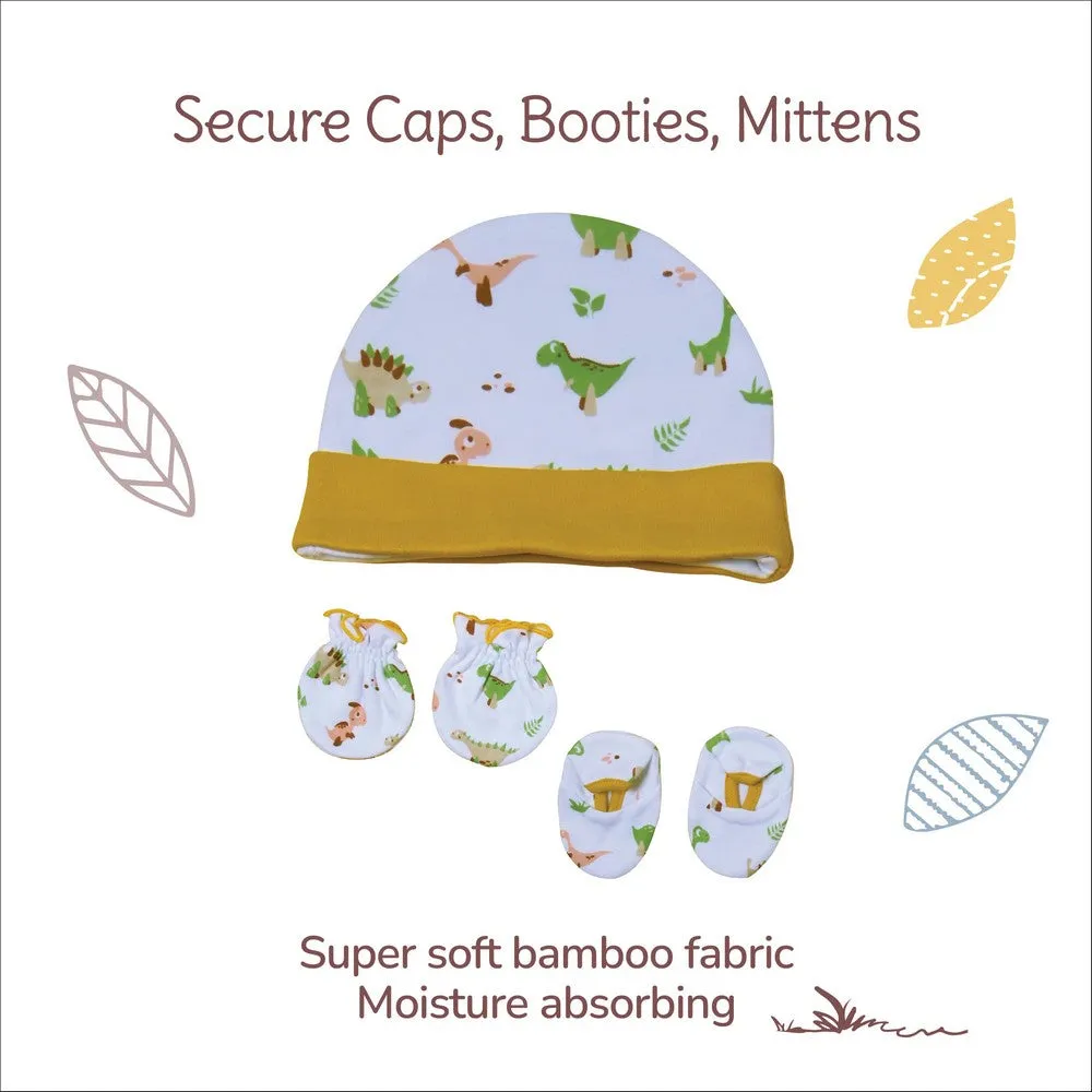 Jungle Tribe Theme Jabla With Legging, Cap, Booties & Mitten