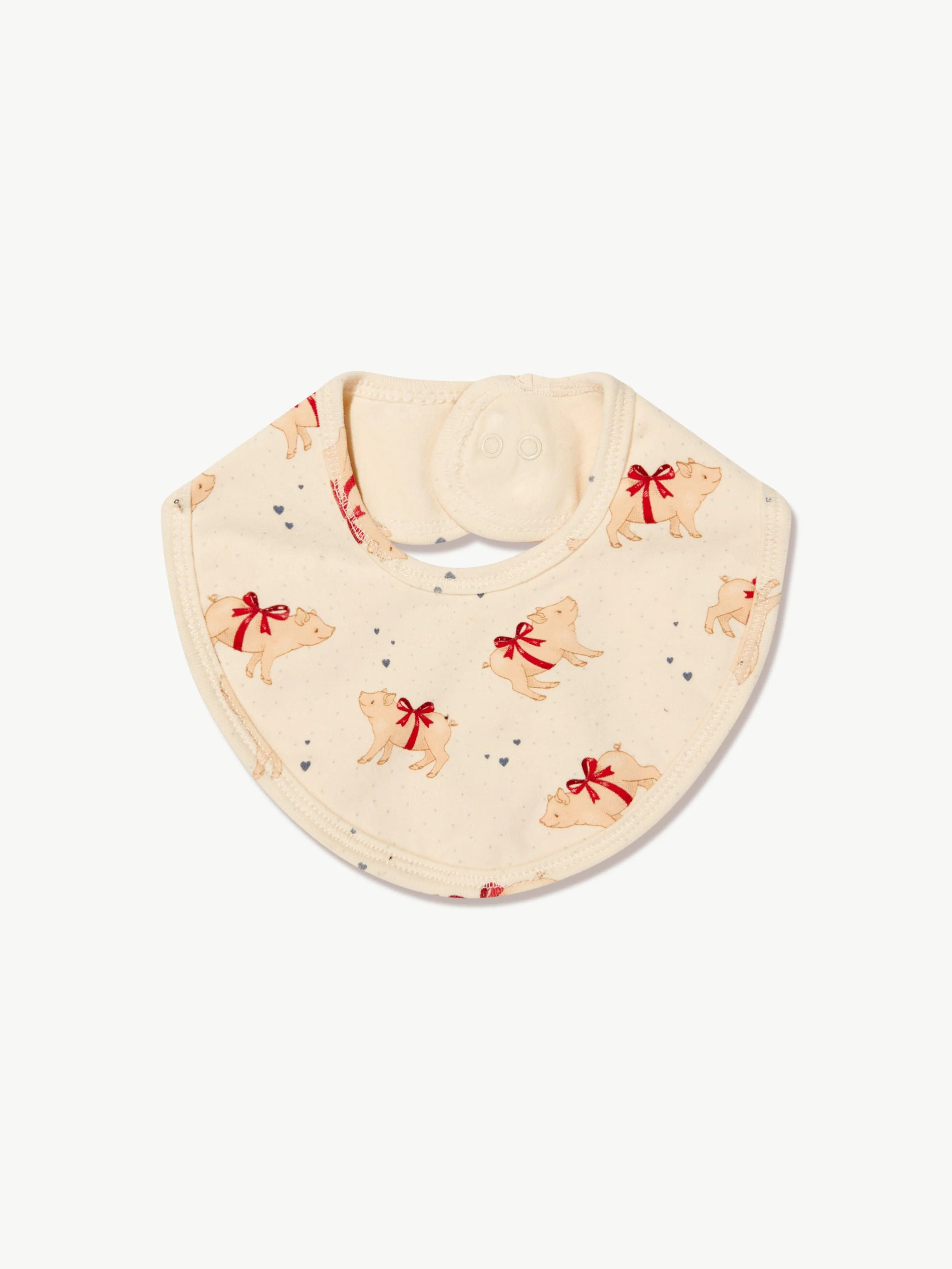 Konges Slojd Baby Organic Cotton 2 Pack Bambi Bibs
