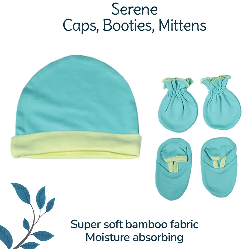 Krescent Koala Theme Onesie With Cap, Booties & Mitten