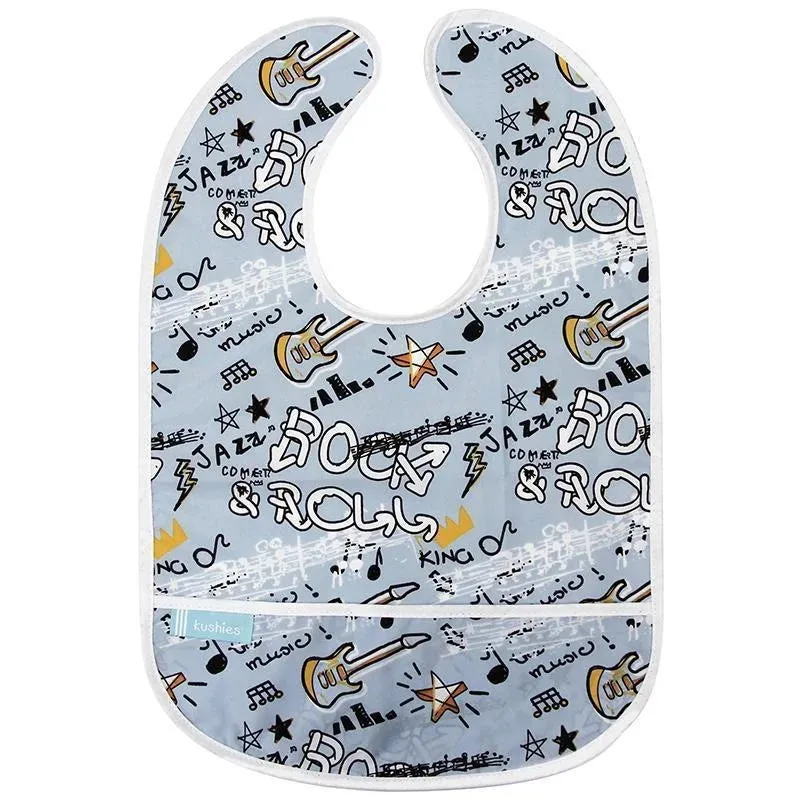 Kushies Baby Waterproof Cleanbib 12m 