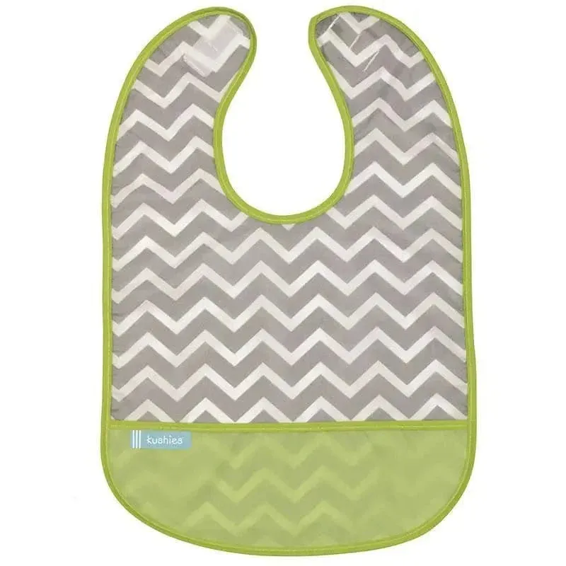 Kushies Baby Waterproof Cleanbib 12m 