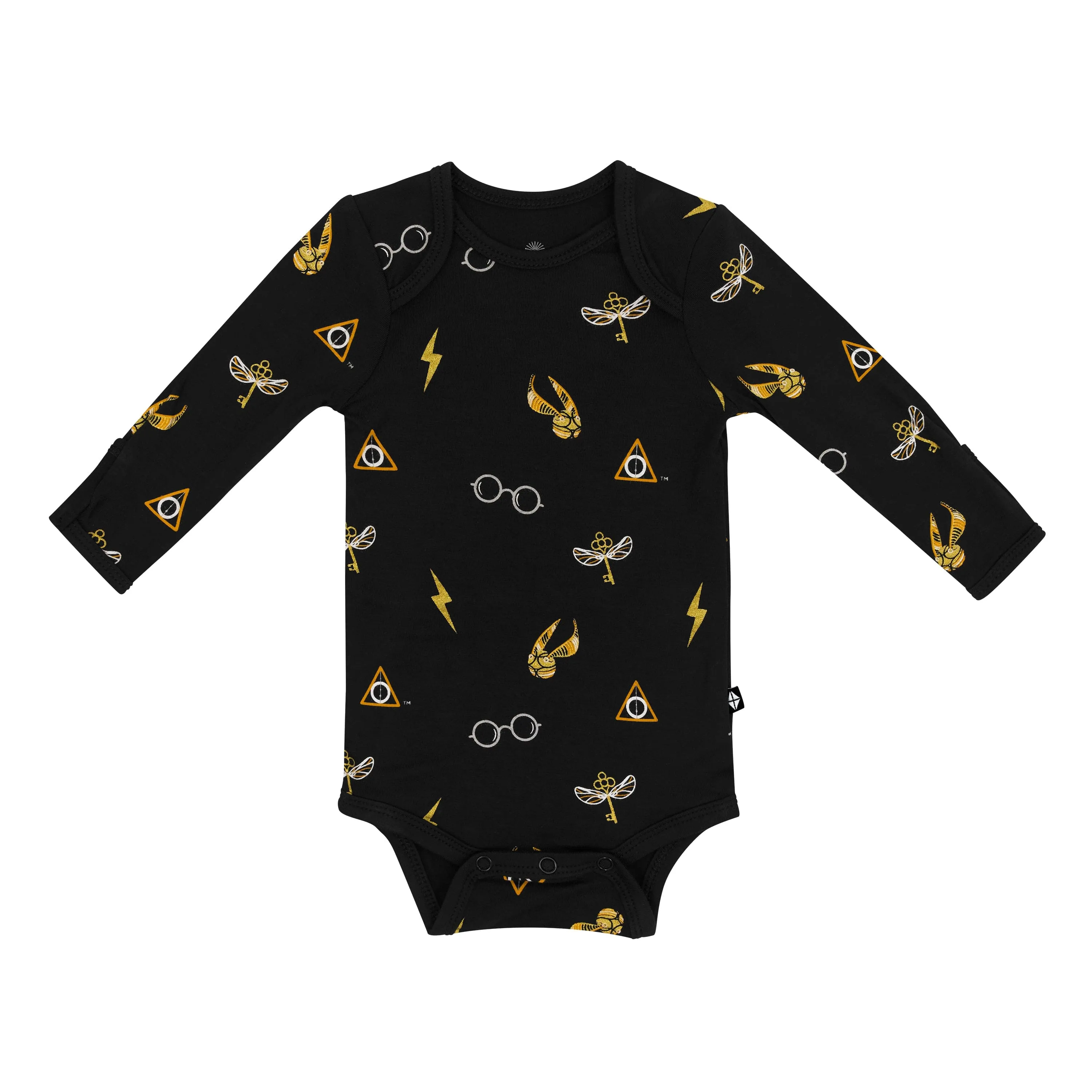 Long Sleeve Bodysuit in Midnight Icon