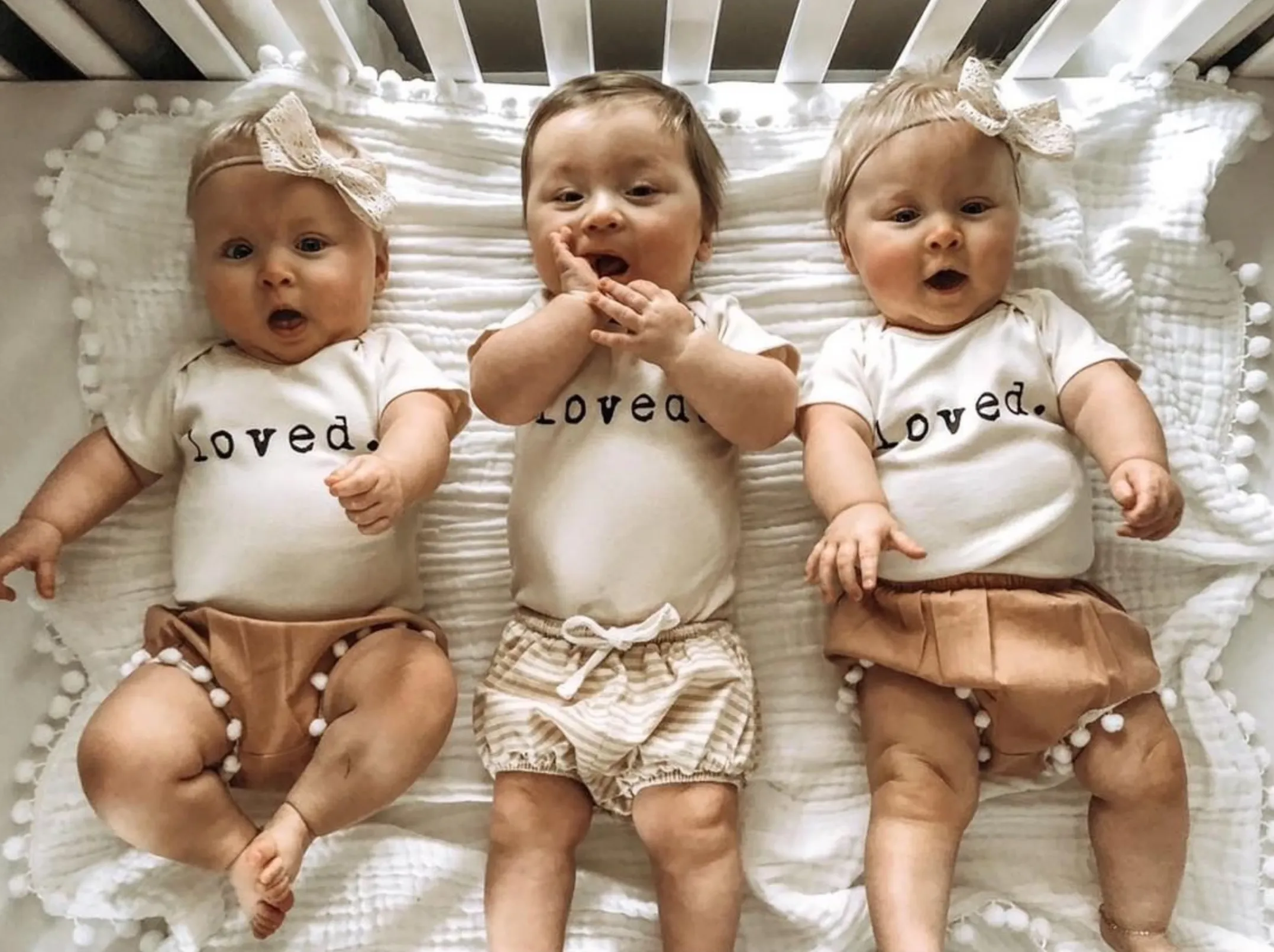 Loved - Short Sleeve GOTS Organic Cotton Bodysuit