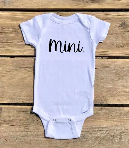Matching MINI Onesie or Micro tee