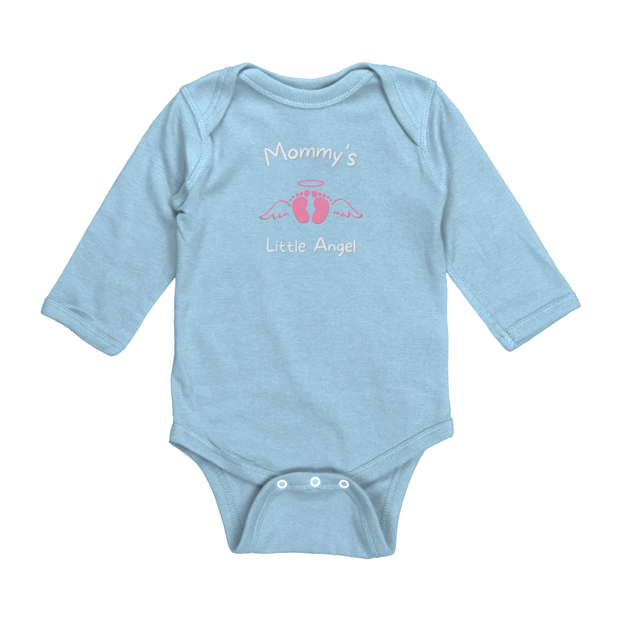 Mommy's Little Angel - Long Sleeve Onesie - DC