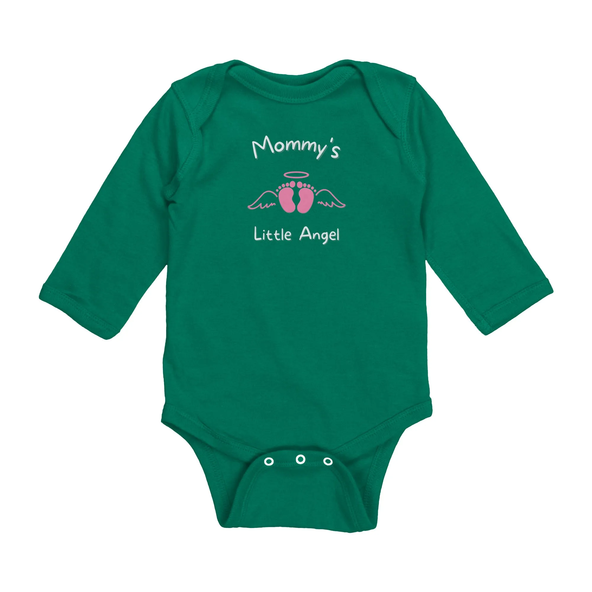 Mommy's Little Angel - Long Sleeve Onesie - DC