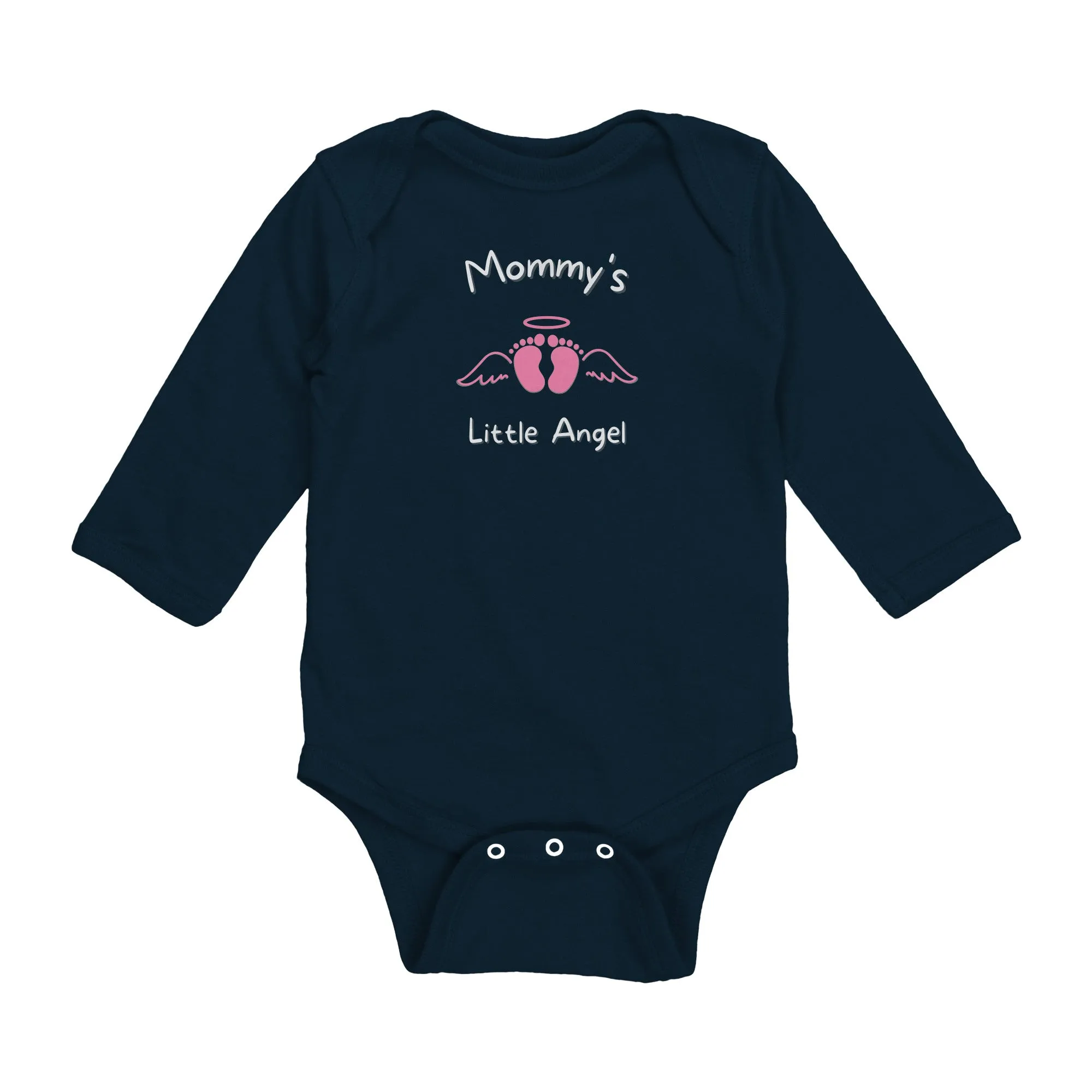 Mommy's Little Angel - Long Sleeve Onesie - DC