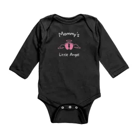 Mommy's Little Angel - Long Sleeve Onesie - DC