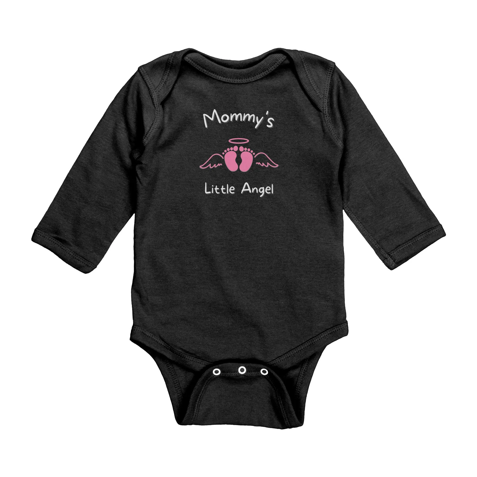 Mommy's Little Angel - Long Sleeve Onesie - DC
