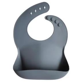 Mushie Silicone Baby Bib- Tradewinds