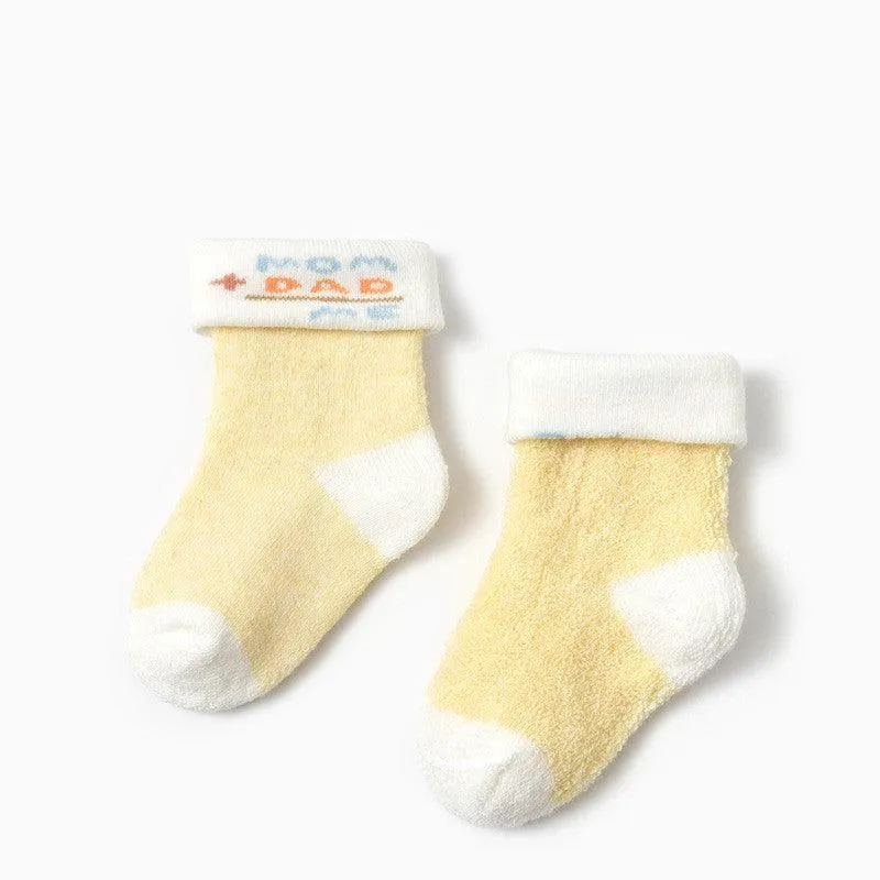 Newborn Socks Winter 0-3-6 Months Baby