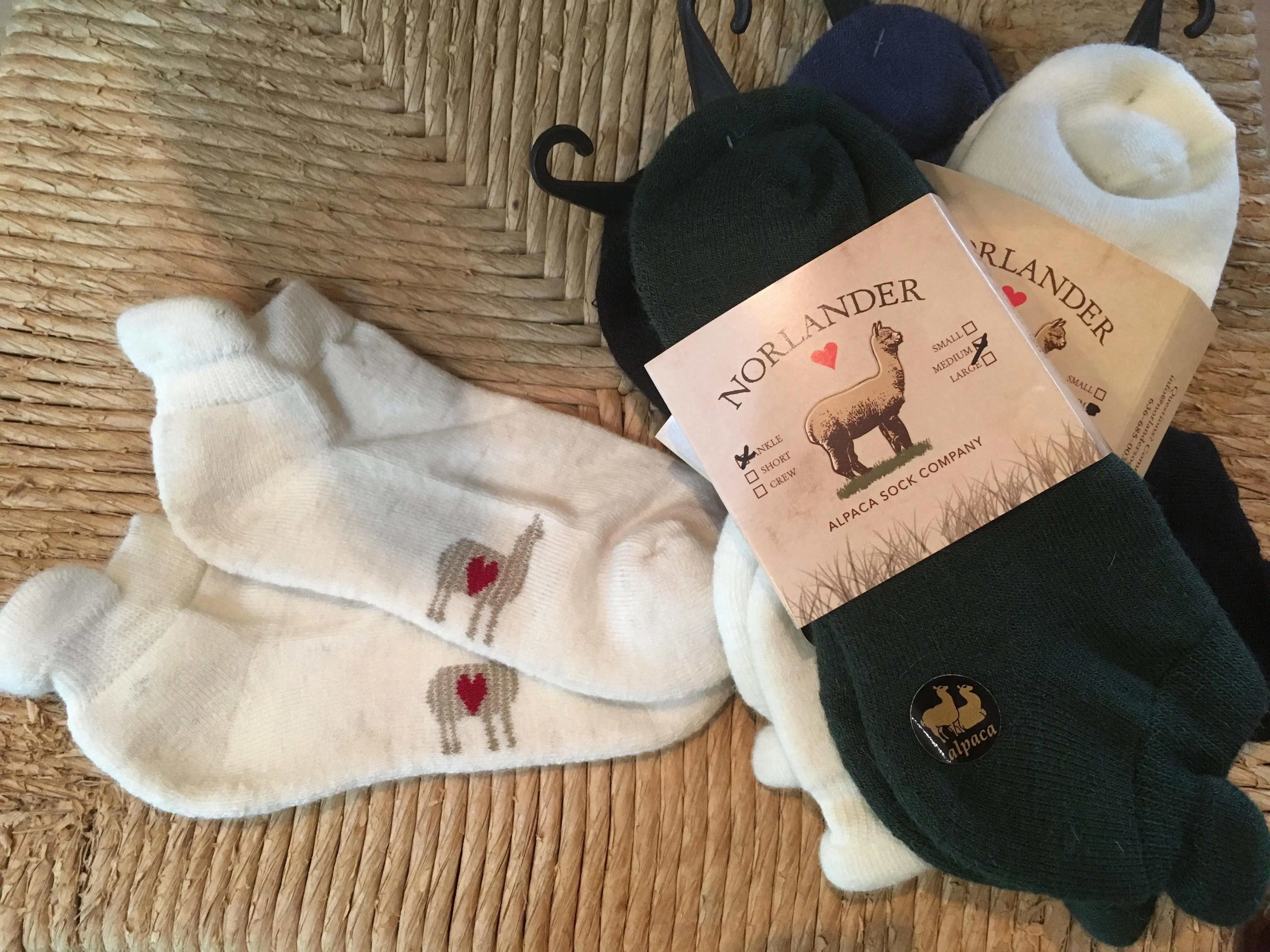 Norlander Lightweight Ankle Alpaca Socks (9 Color Options)