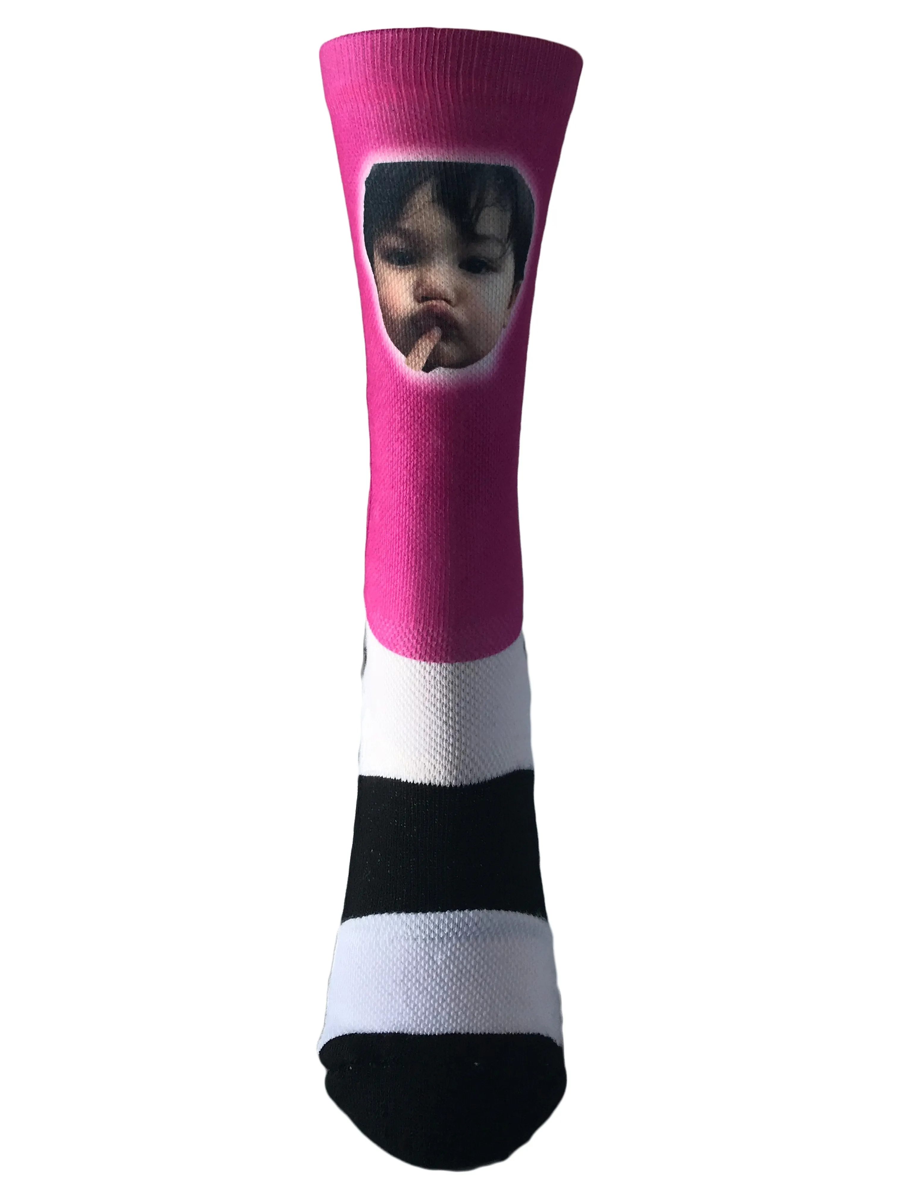 Novelty Custom Big Human Head Socks - The Sox Box