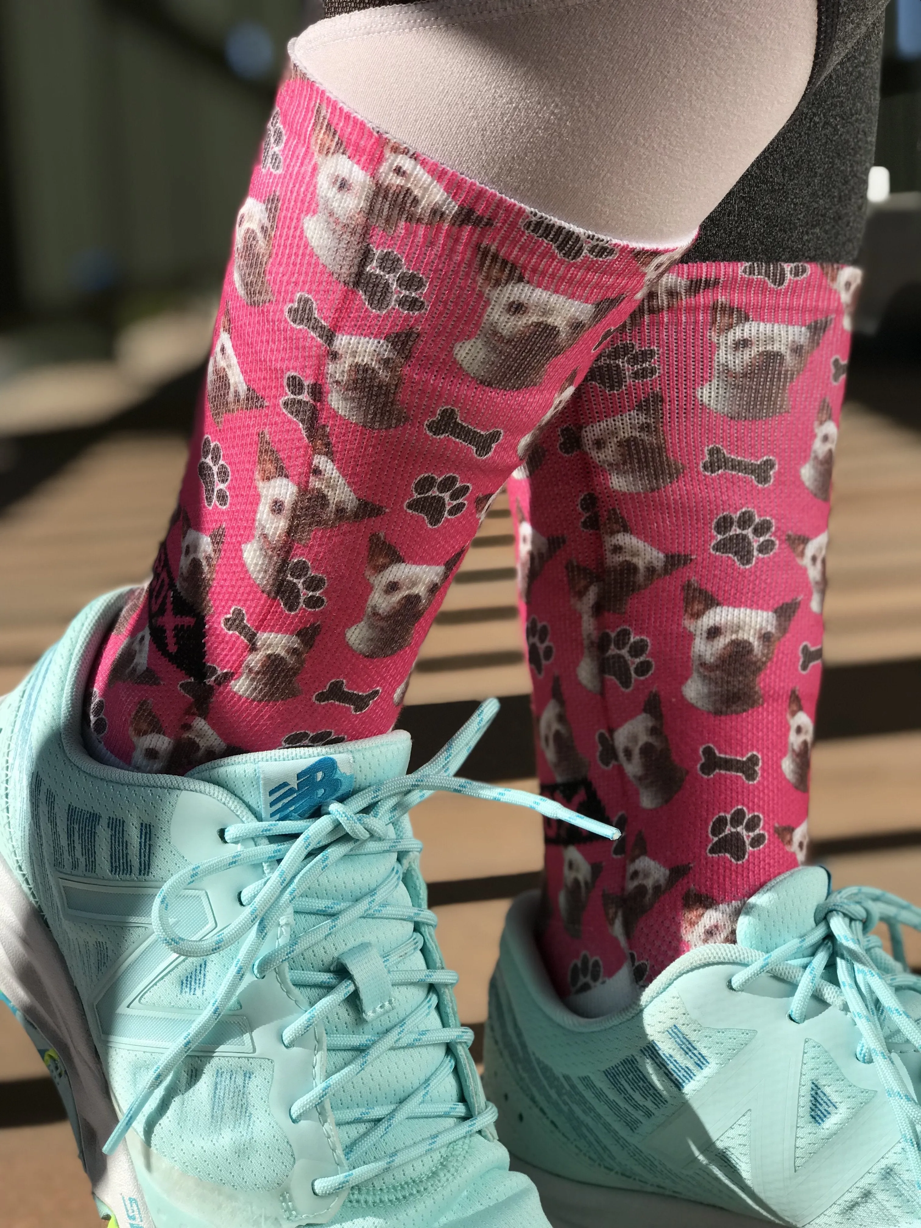 Novelty Custom Big Human Head Socks - The Sox Box