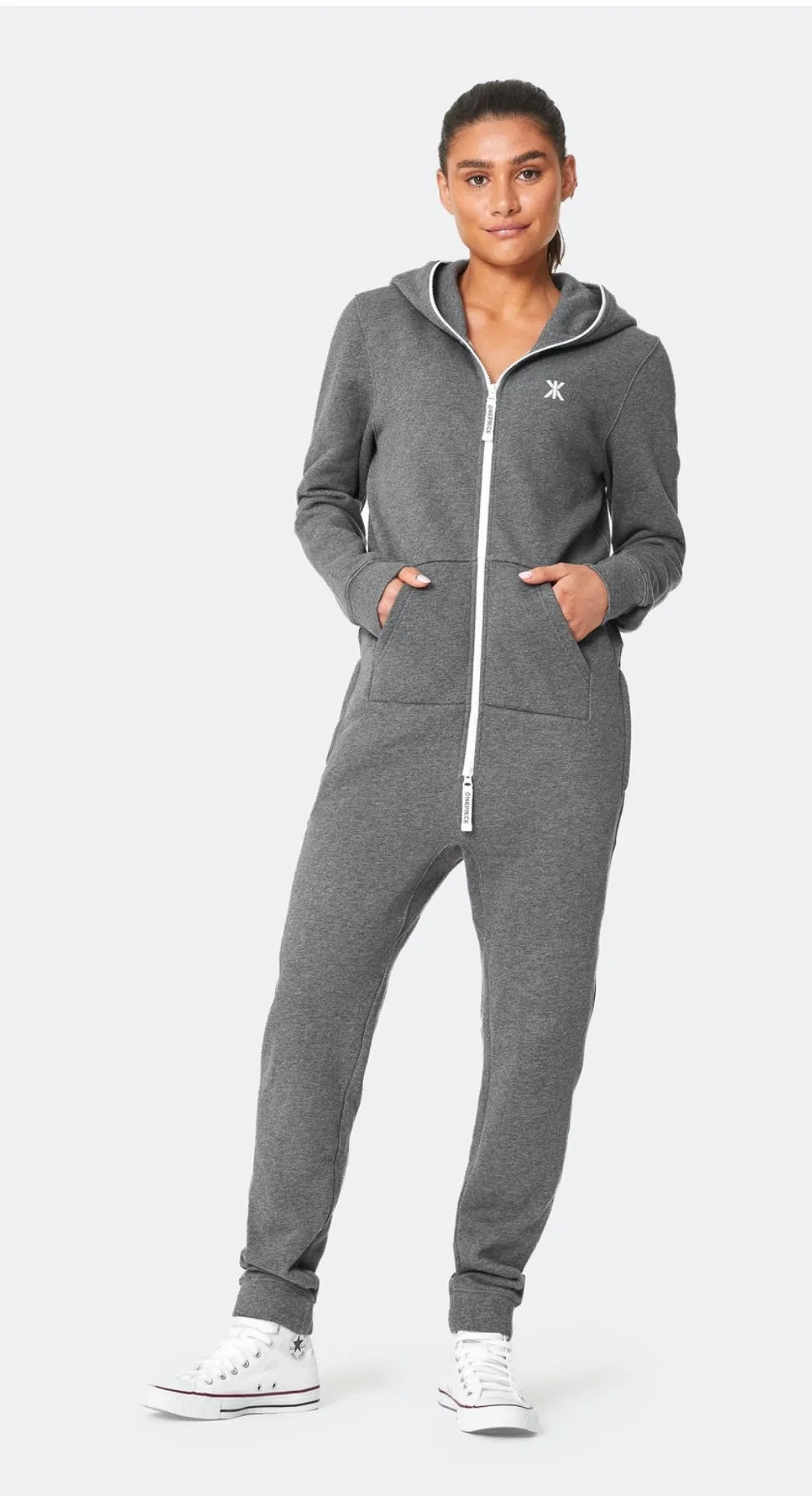 Onepiece Adult Onesie 2.0 in Dark Grey Melange