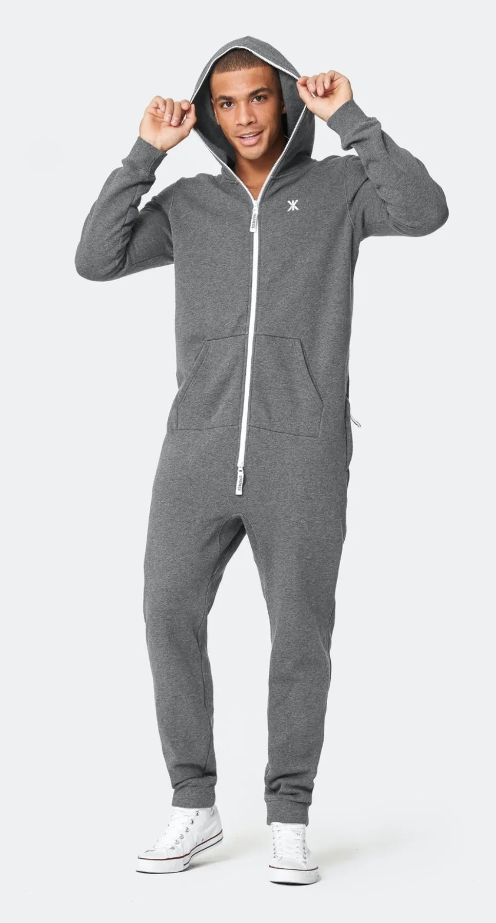 Onepiece Adult Onesie 2.0 in Dark Grey Melange