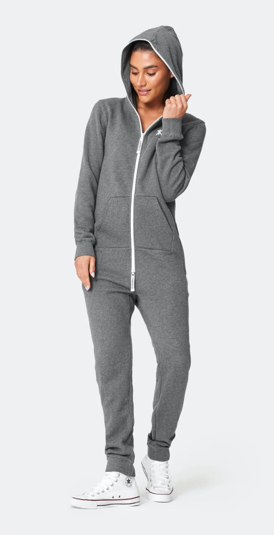 Onepiece Adult Onesie 2.0 in Dark Grey Melange