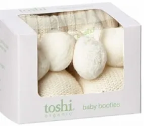 Organic Booties Marley Cream