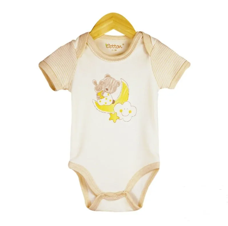 Organic Cotton Baby Onesies | Soft & Breathable Short Sleeve Bodysuits