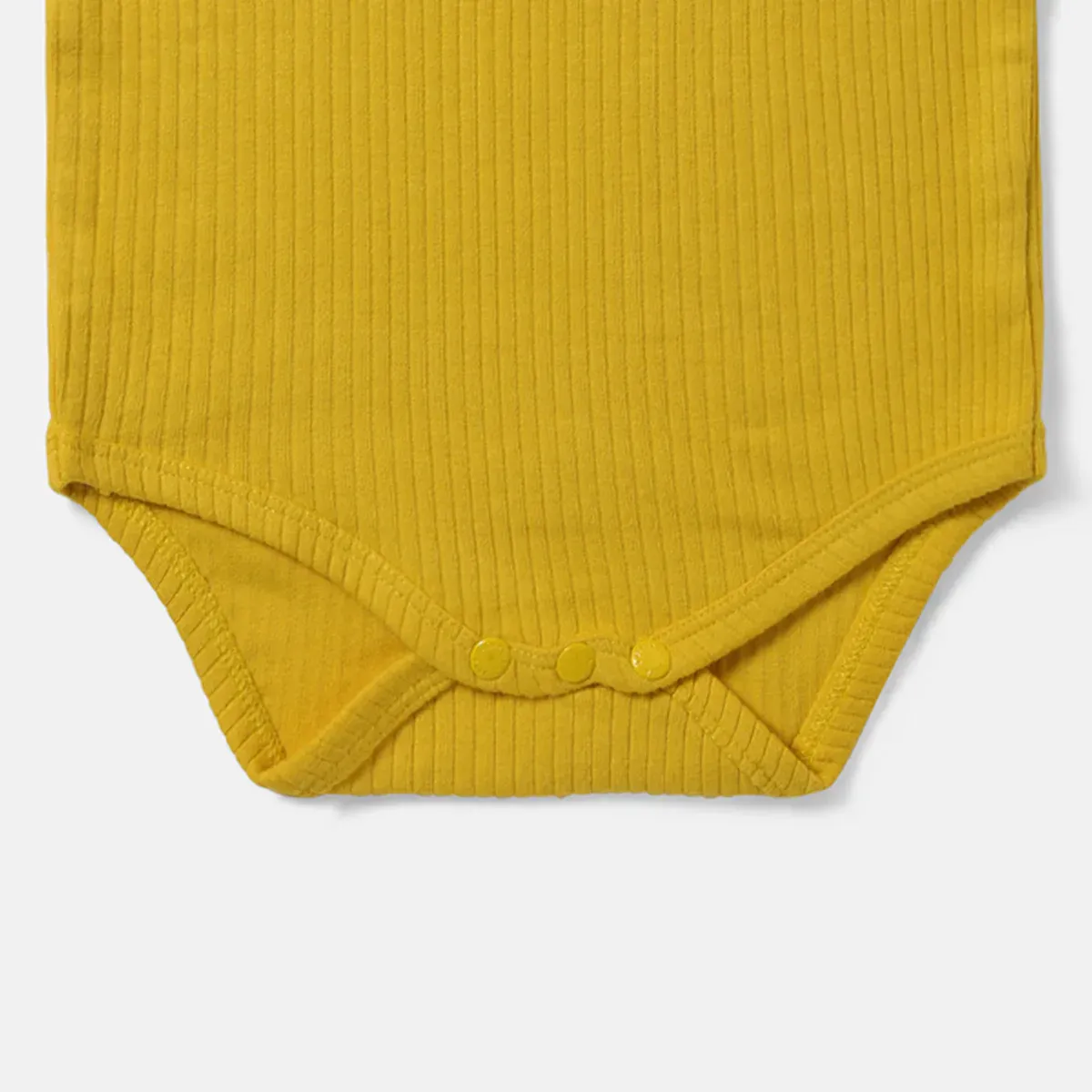 Pack of 2 Daily Wear Baby Ribbed Bodysuits