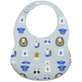 Patterned Silicone Bibs