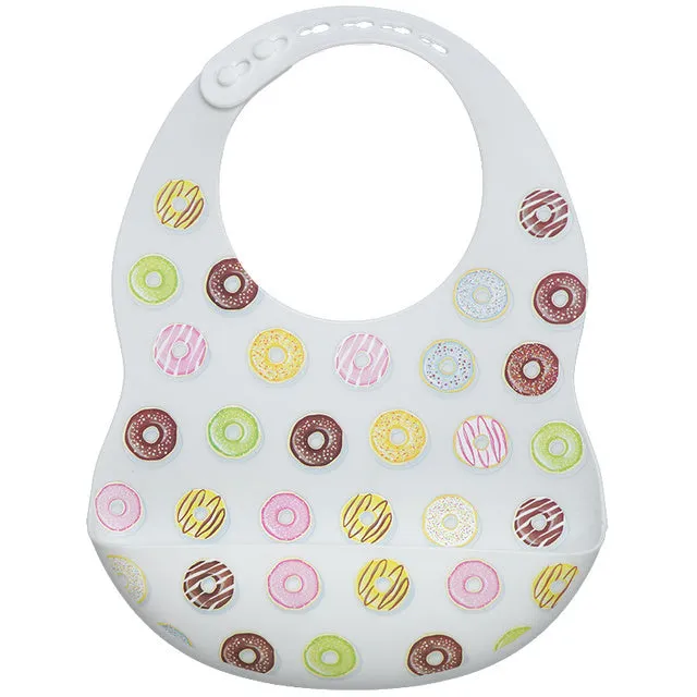 Patterned Silicone Bibs
