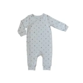 Pehr Front Snap Kimono Romper -  Hatchling Bunny