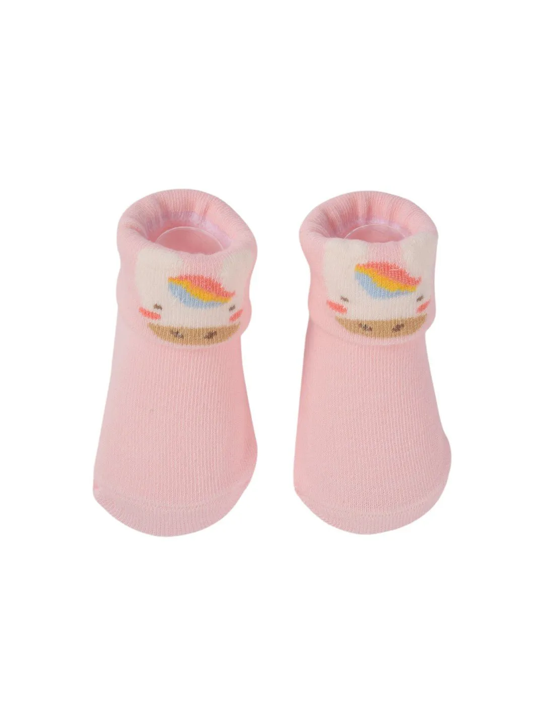 Pink Unicorn Baby Socks – Soft and Adorable Design
