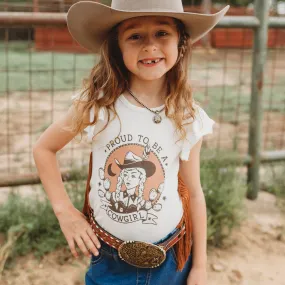 Proud to be a Cowgirl Fringe Shirt (2T-5T)