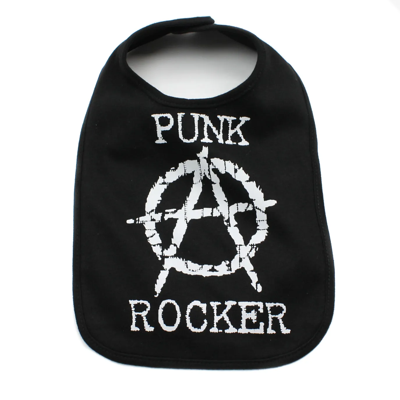 Punk Rocker Rockin' Unisex Newborn Baby Soft Cotton Bib