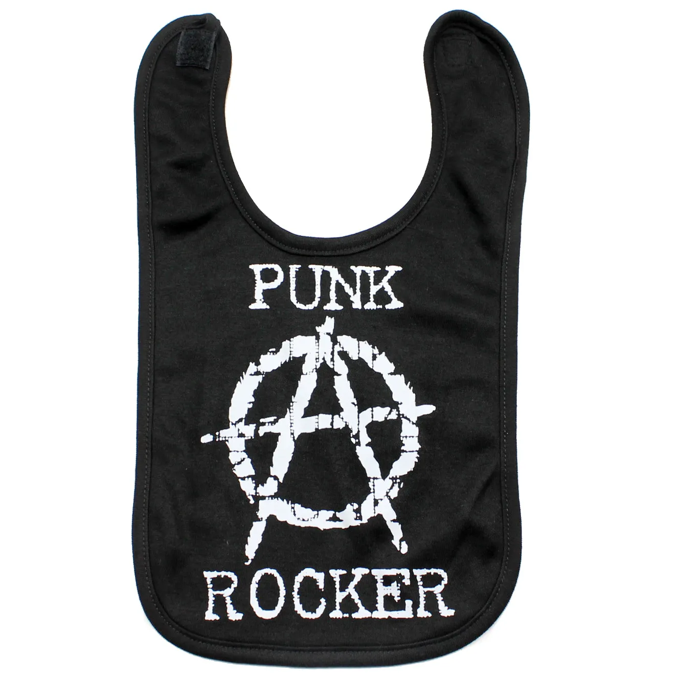 Punk Rocker Rockin' Unisex Newborn Baby Soft Cotton Bib