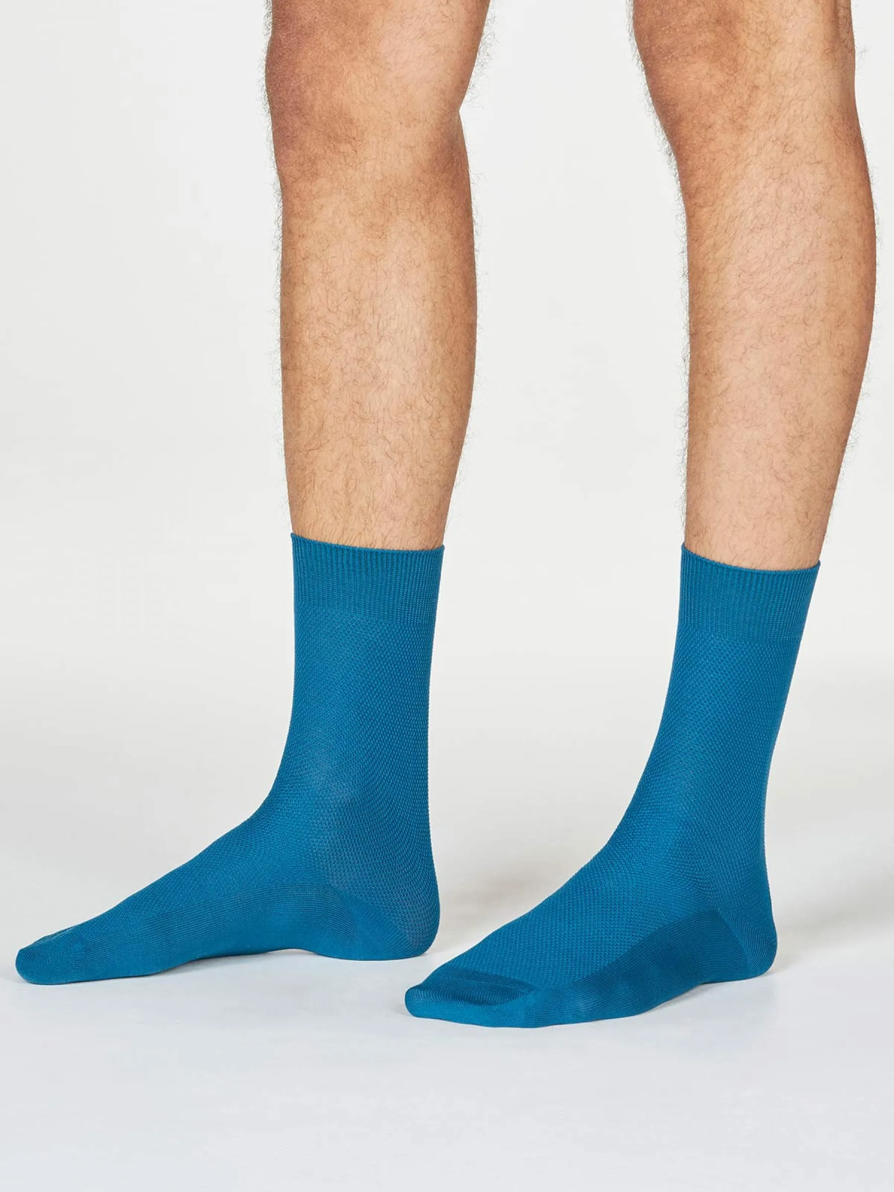 Rodney Dress Socks - Ink Blue