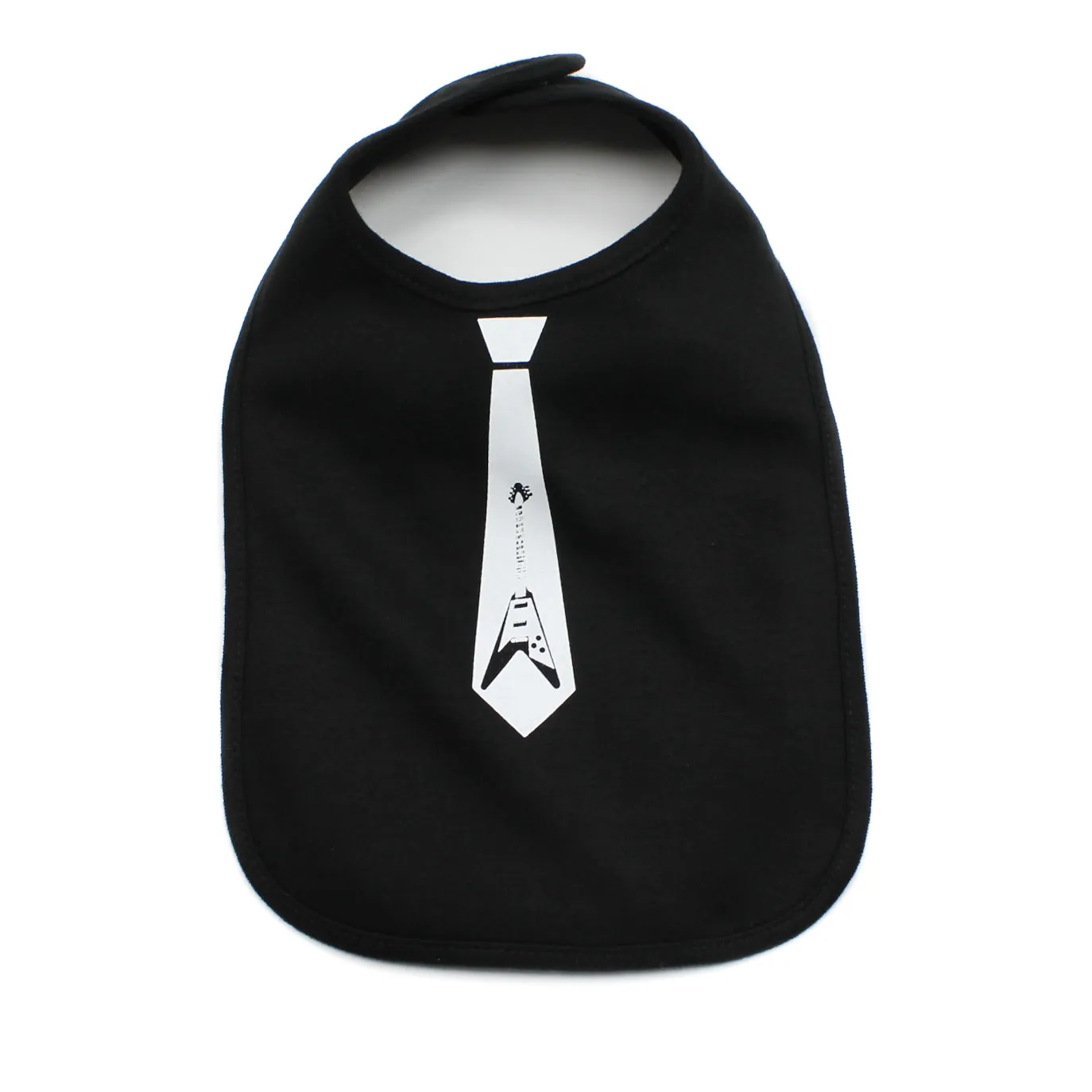 Skull Guitar Newborn Baby Soft Cotton Bib