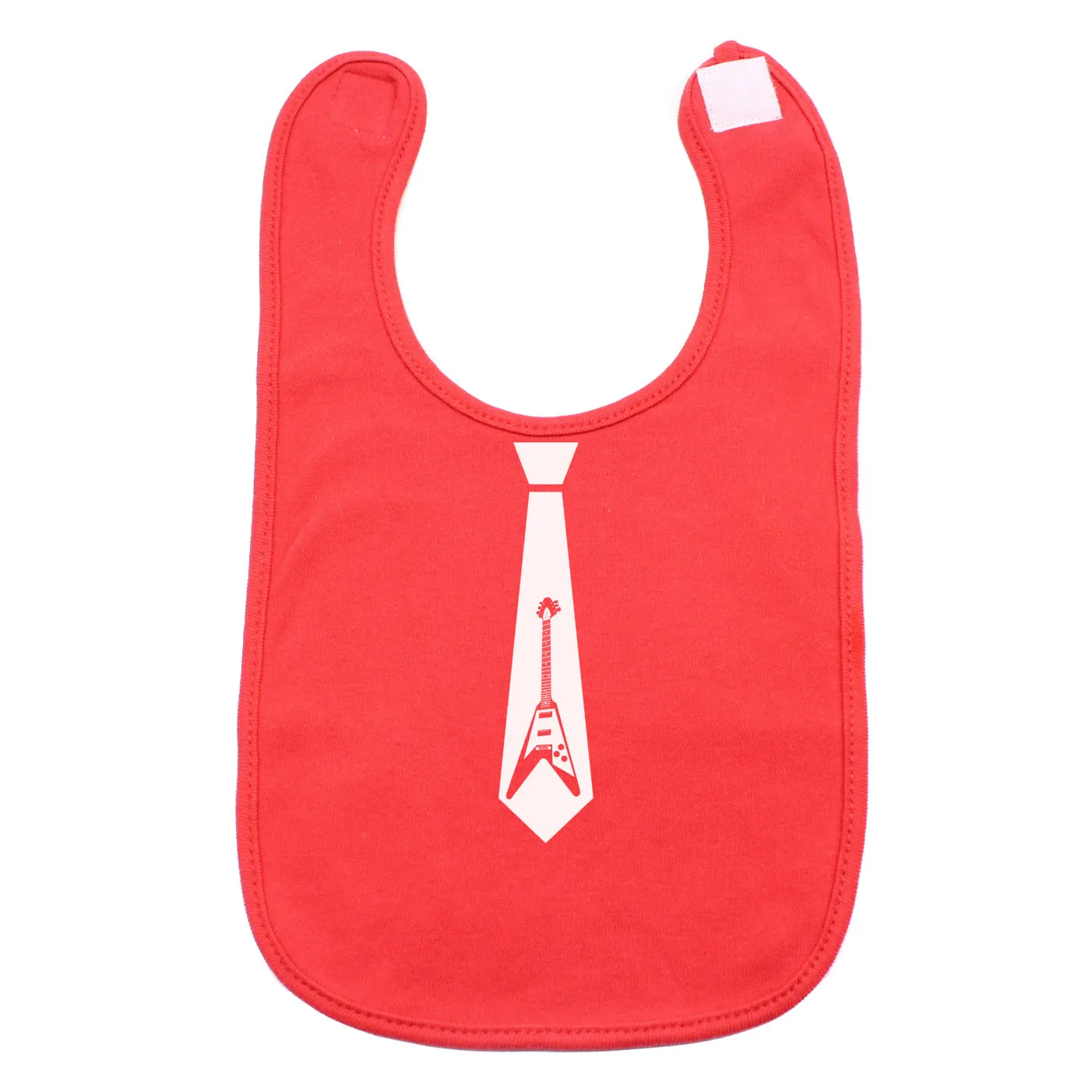 Skull Guitar Newborn Baby Soft Cotton Bib