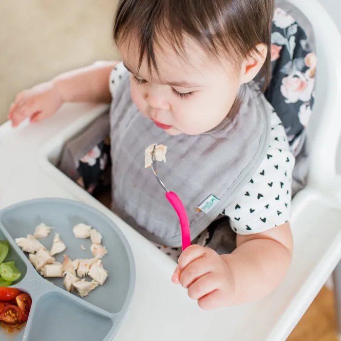 Super Soft & Absorbent: Organic Cotton Muslin Bibs