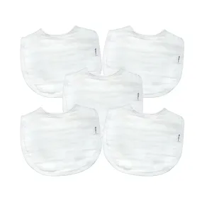 Super Soft & Absorbent: Organic Cotton Muslin Bibs
