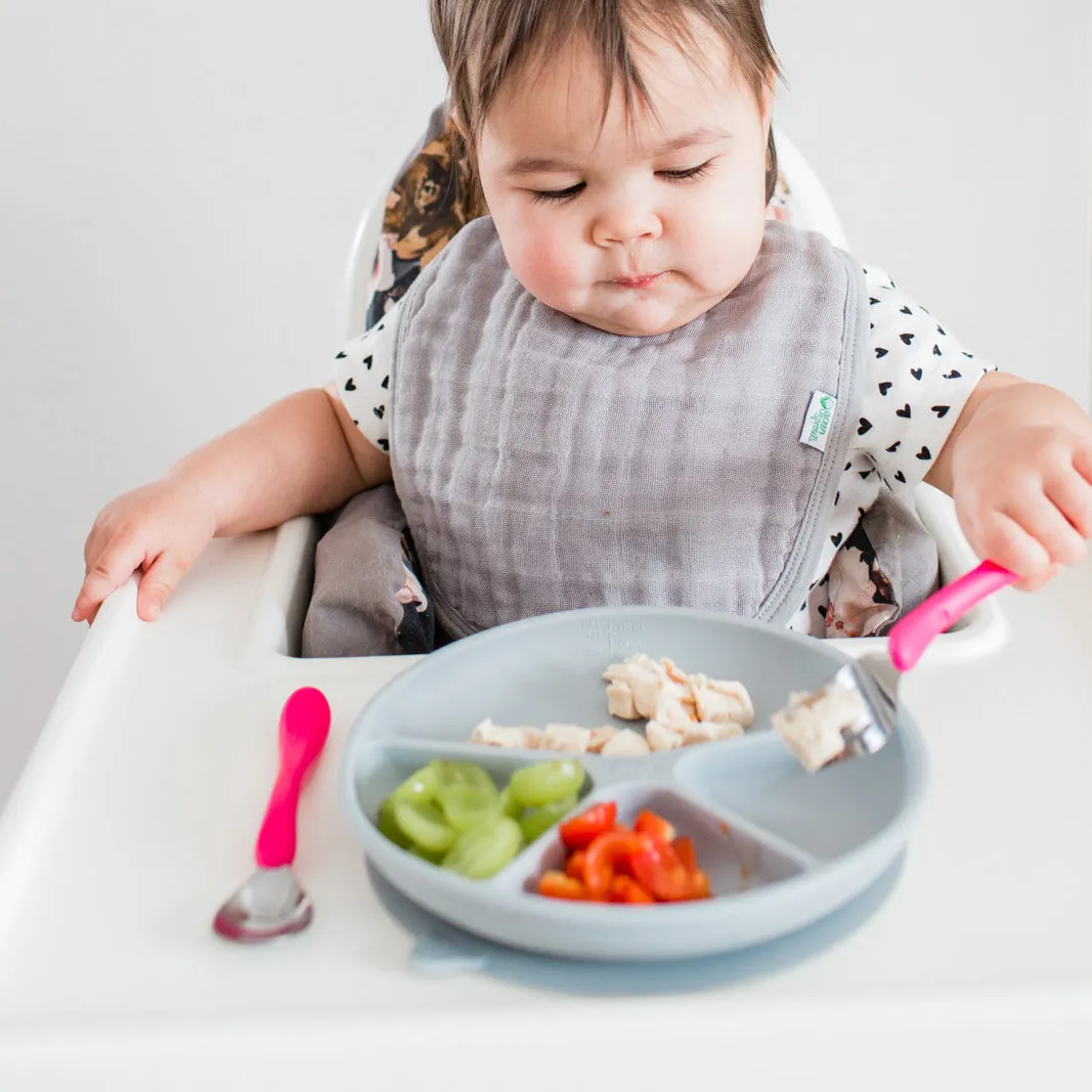 Super Soft & Absorbent: Organic Cotton Muslin Bibs
