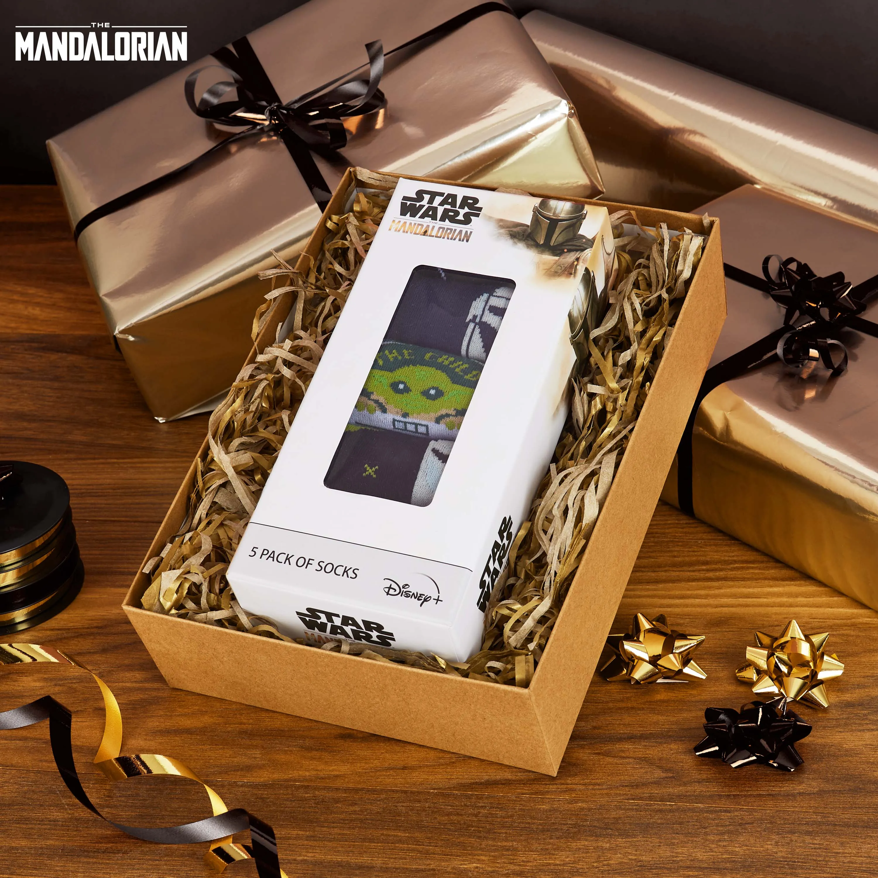 The Mandalorian Mens Socks, 5-Pack Baby Yoda Socks Men, Gifts For Men