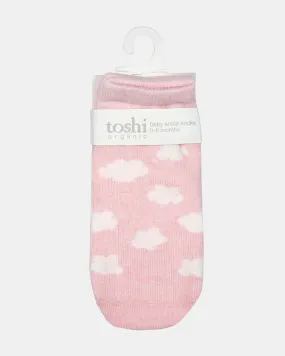 Toshi Organic Baby Socks  Jacquard Claudia   (0-24M)