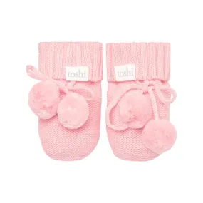 Toshi Organic Booties Marley Pearl