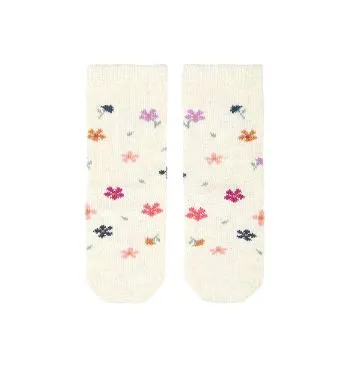 Toshi Organic Knee Jacquard Sock - Wild Flowers