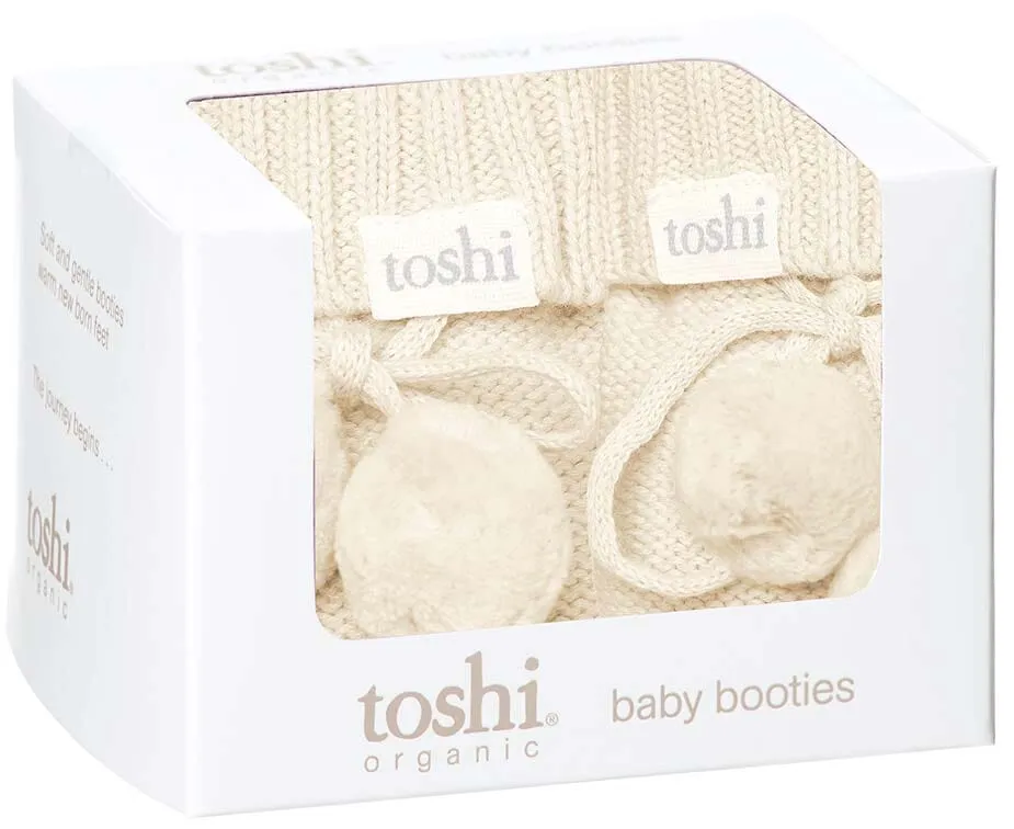 Toshi Organic Marley Booties - Feather