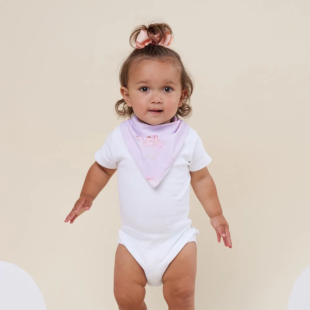Unicorn Organic Dribble Bib