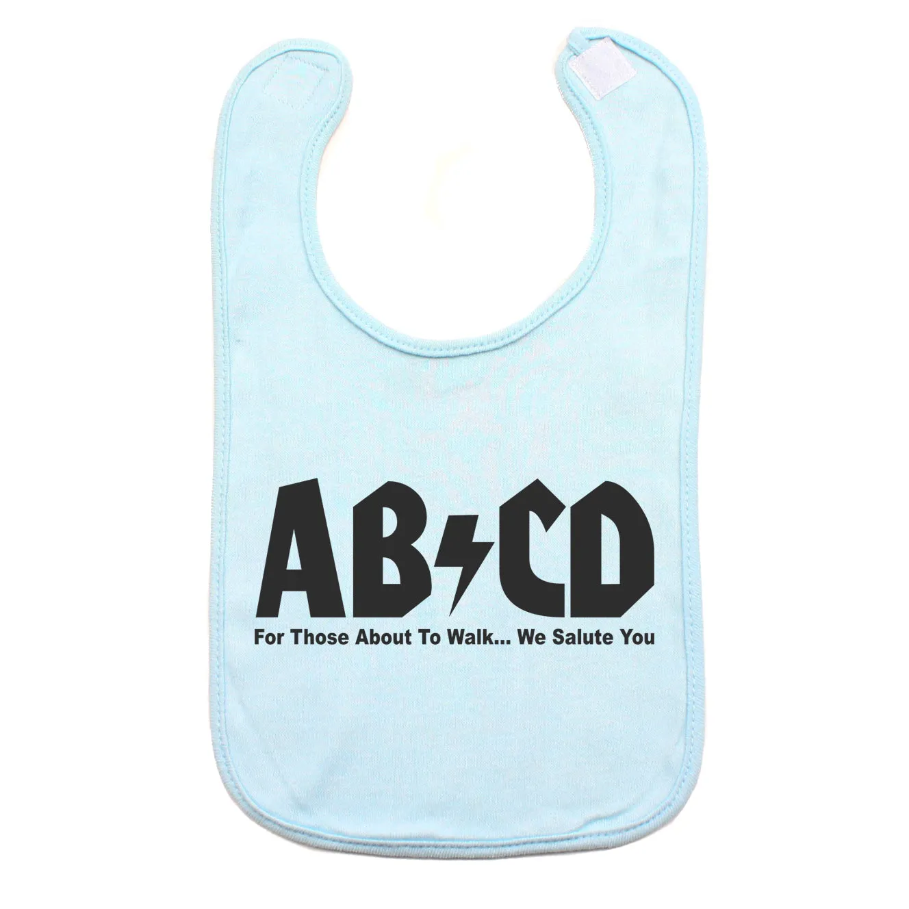 Unisex Baby ABCD Rock N Roll Cotton Bib