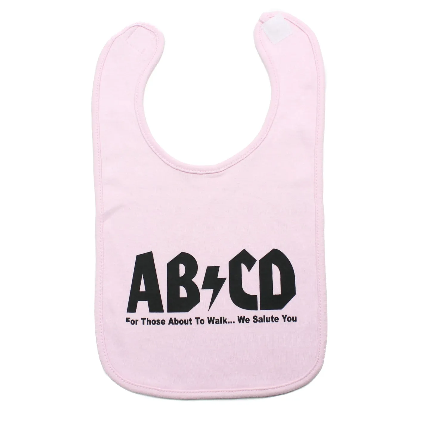 Unisex Baby ABCD Rock N Roll Cotton Bib