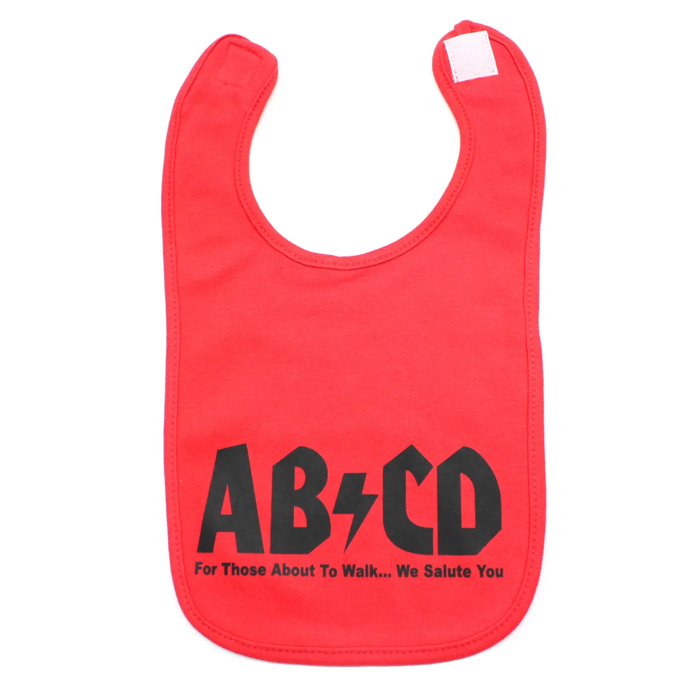 Unisex Baby ABCD Rock N Roll Cotton Bib