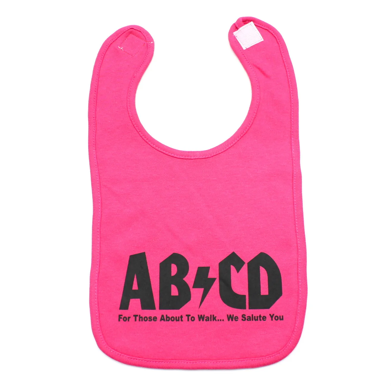 Unisex Baby ABCD Rock N Roll Cotton Bib