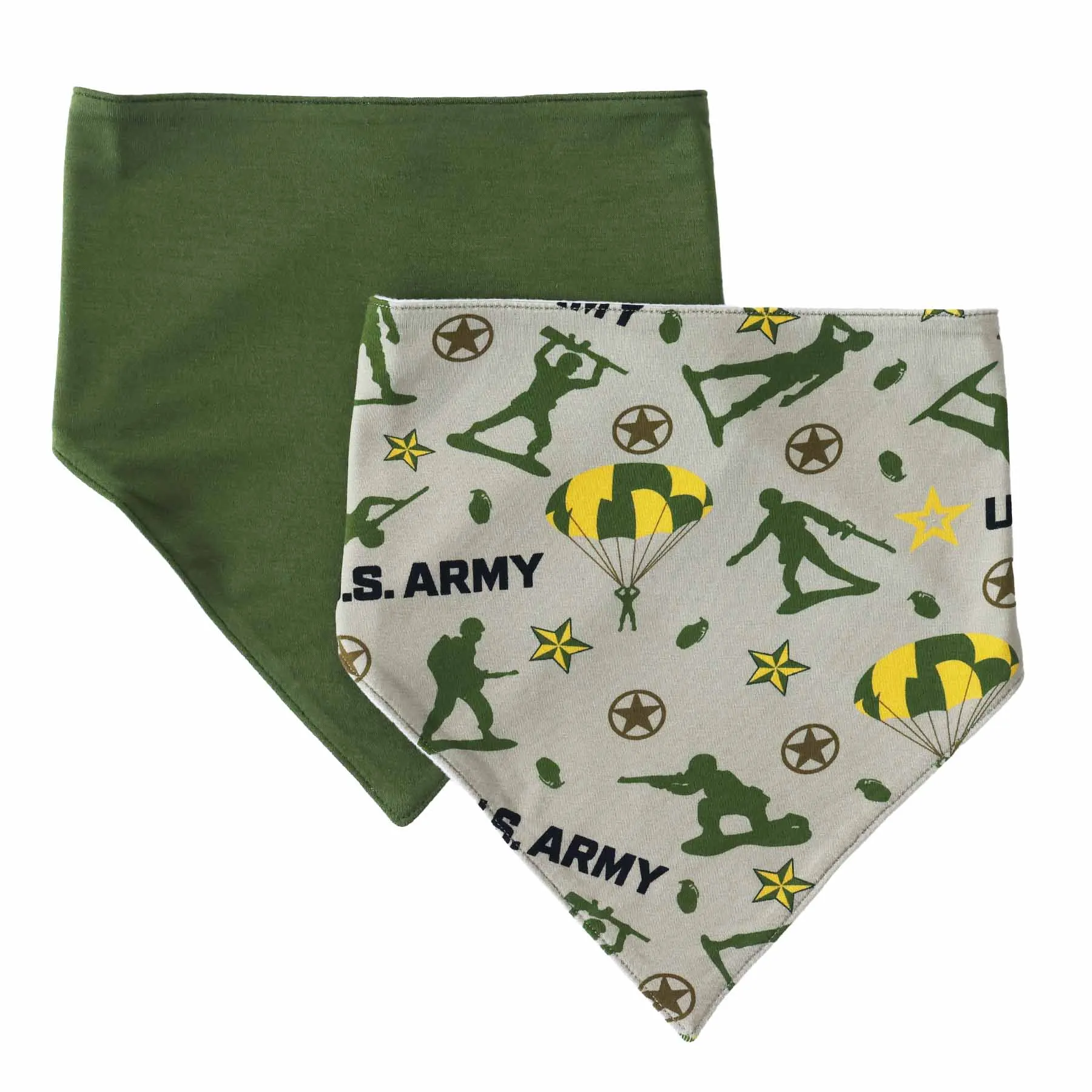 U.S. Army 2pc Bandana Bibs