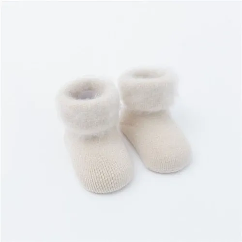Winter Thick Terry Baby Socks Warm Newborn Cotton Boys Girls Cute Toddler Socks Baby Accessories