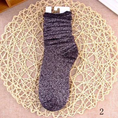 Women's Long Glitter Socks